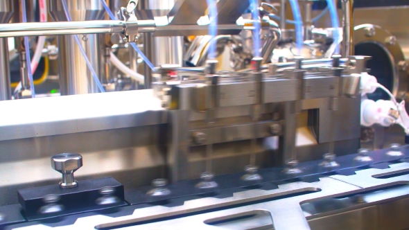 Automatic Filling Machine for the Production of Medicines in Ampules. alt