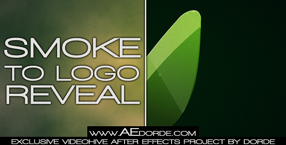 Smoke To Logo Reveal