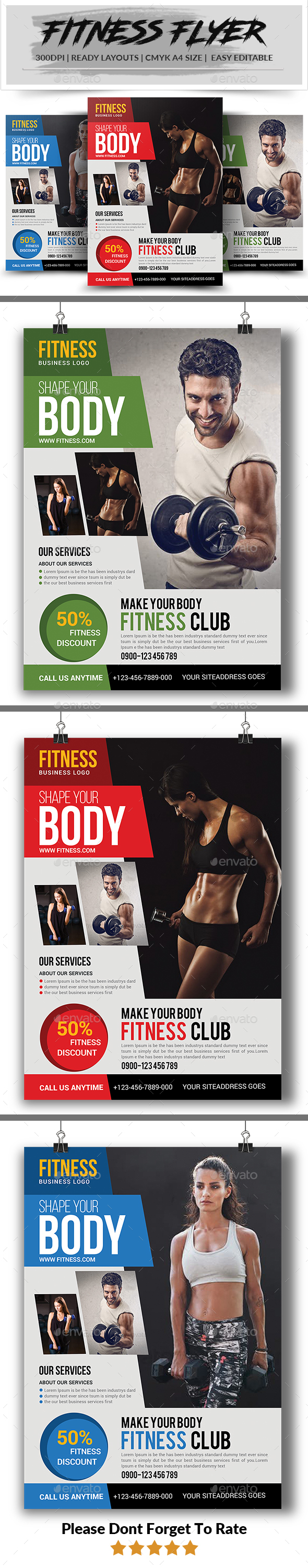 Fitness Flyer - Sports Events