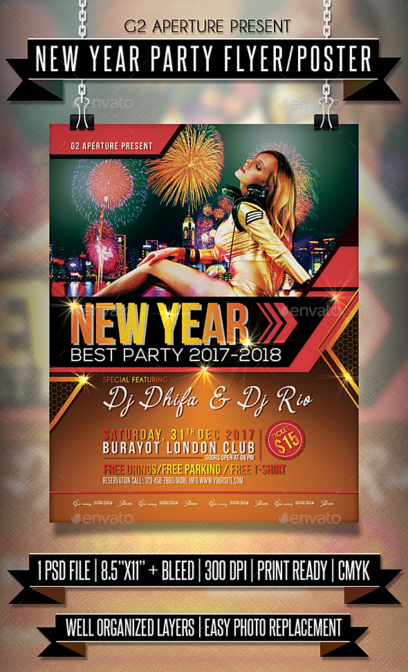 GraphicRiver New Year Party Flyer Poster 21132158 GraphicRiver New Year Party Flyer Poster 21132158