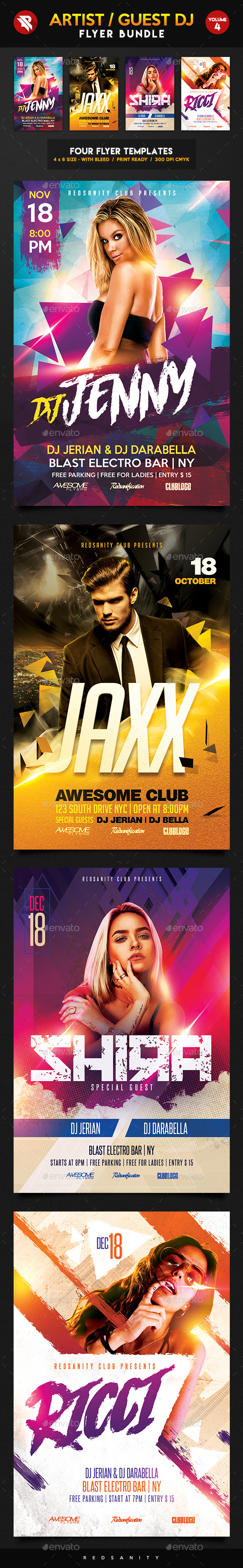 Guest DJ Bundle Vol.4 - Clubs & Parties Events