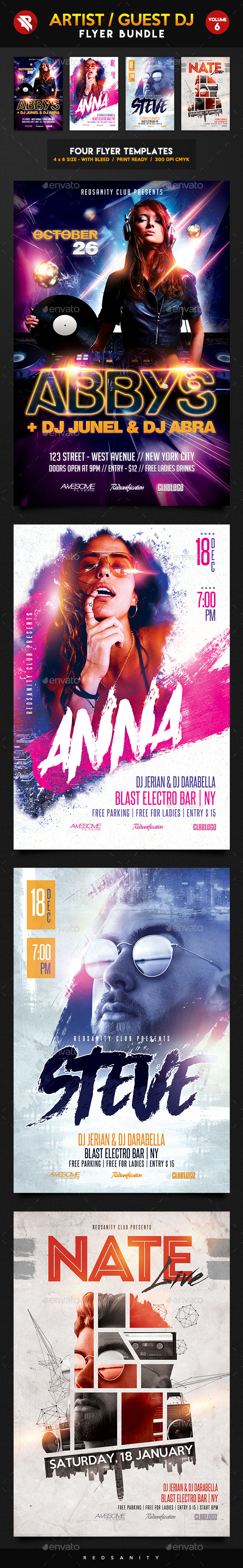 Guest DJ Bundle Vol.6 - Clubs & Parties Events
