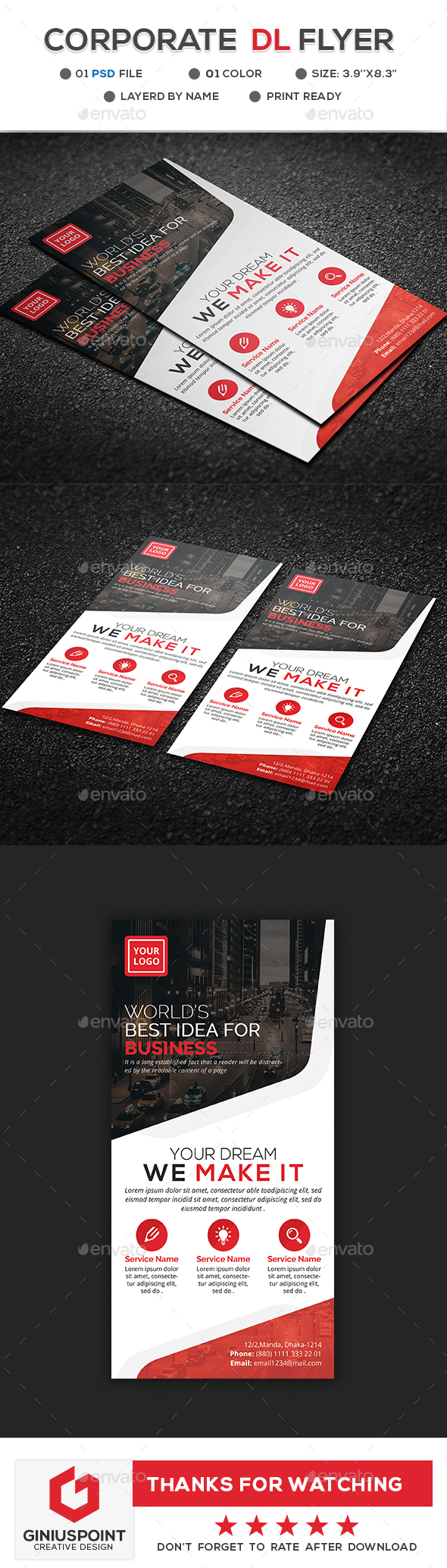 GraphicRiver Business DL Flyer 21134351 GraphicRiver Business DL Flyer 21134351