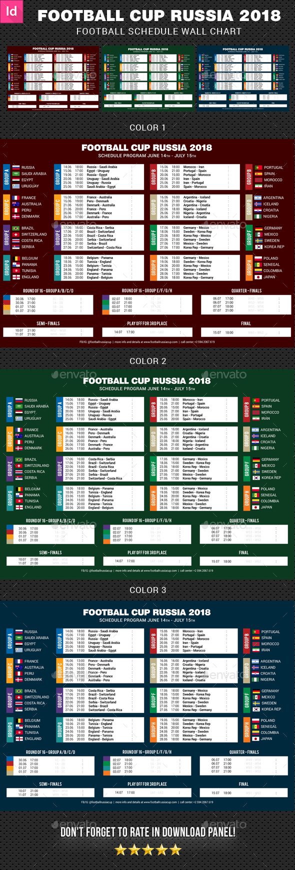 Football Cup Russia 2018 Schedule 2 - Sports Events