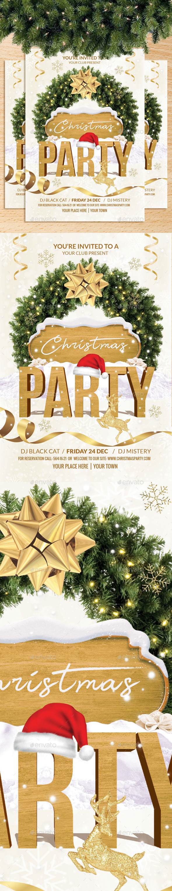 GraphicRiver Christmas Party Flyer Template 21135115 GraphicRiver Christmas Party Flyer Template 21135115