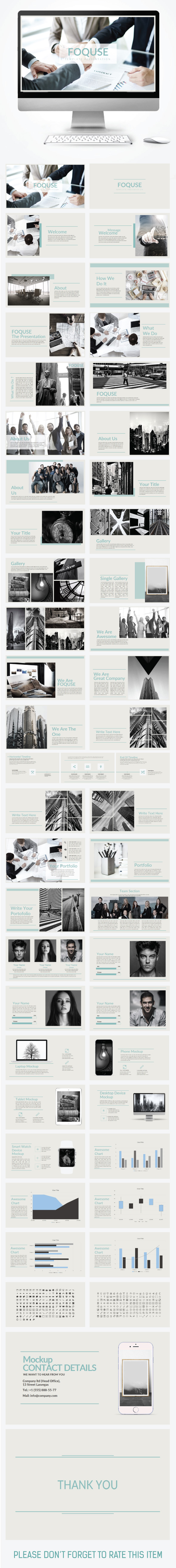 Foquse Google Slide Presentation - Google Slides Presentation Templates