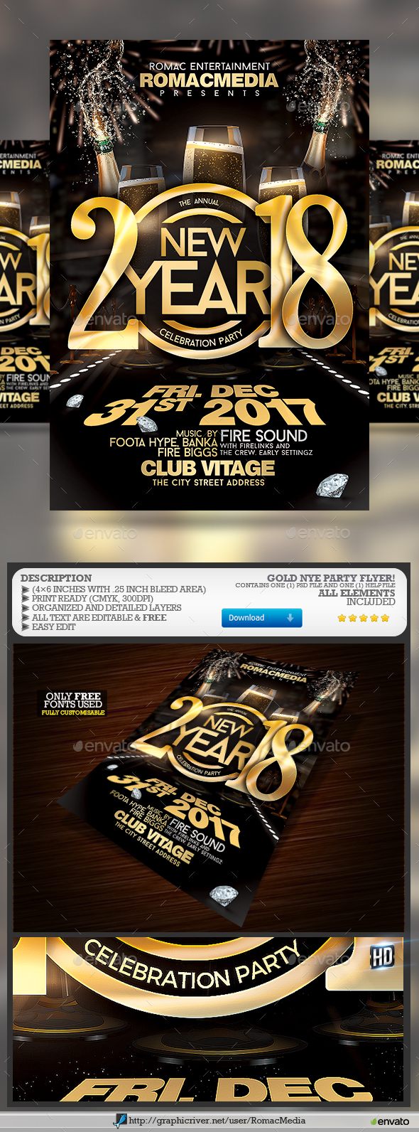 NYE Celebration Party - Clubs & Parties Events