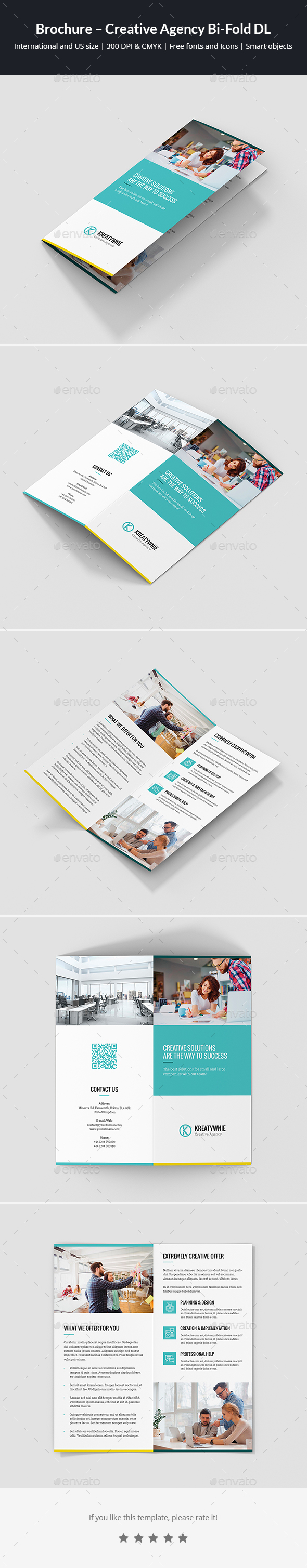 GraphicRiver Brochure Creative Agency Bi-Fold DL 21138085 GraphicRiver Brochure Creative Agency Bi-Fold DL 21138085