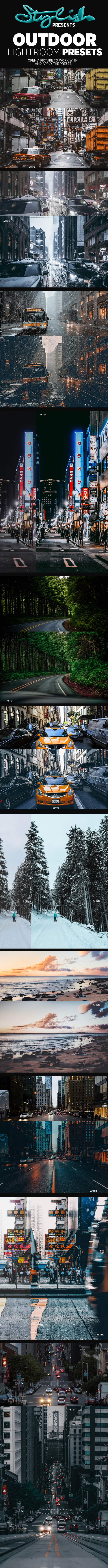 Outdoor Cinematic Lightroom Presets - Lightroom Presets Add-ons