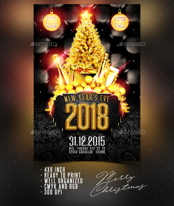 2018 Christmas Flyer - Clubs & Parties Events
