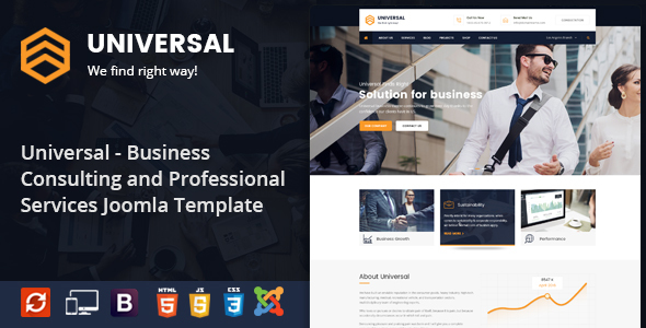 Consultive - Business Consulting and Professional Services Joomla Template - 1