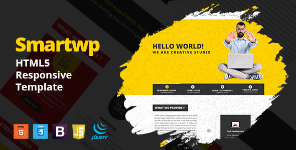Great Smartwp - IT Firm digital studio Agency HTML5 Responsive Template