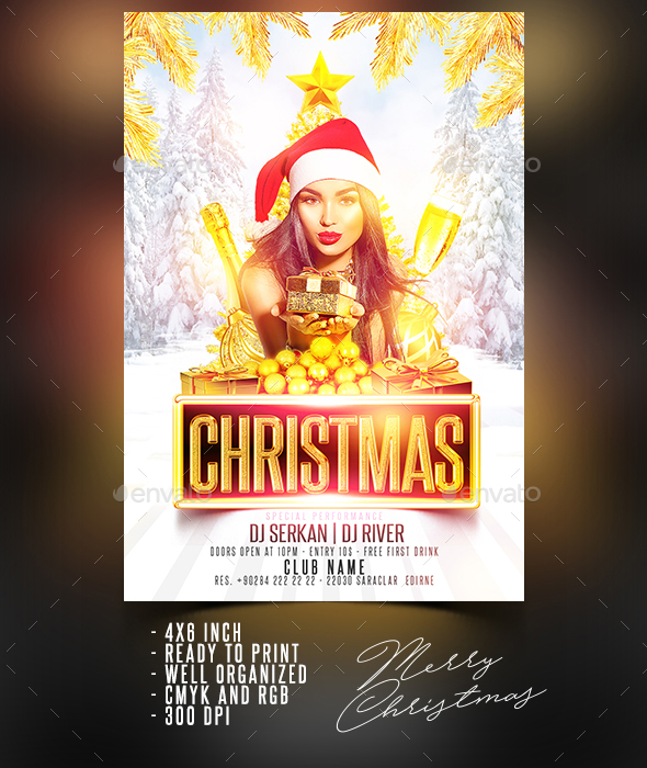 Christmas Flyer 2018 - Clubs & Parties Events