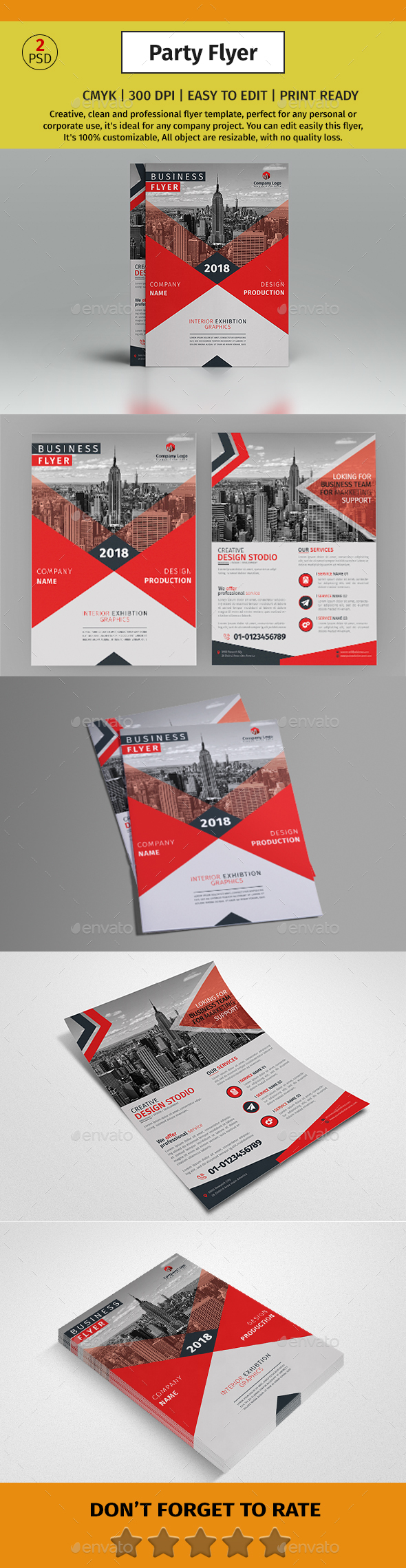 A4 Corporate Business Flyer #25 - Corporate Flyers