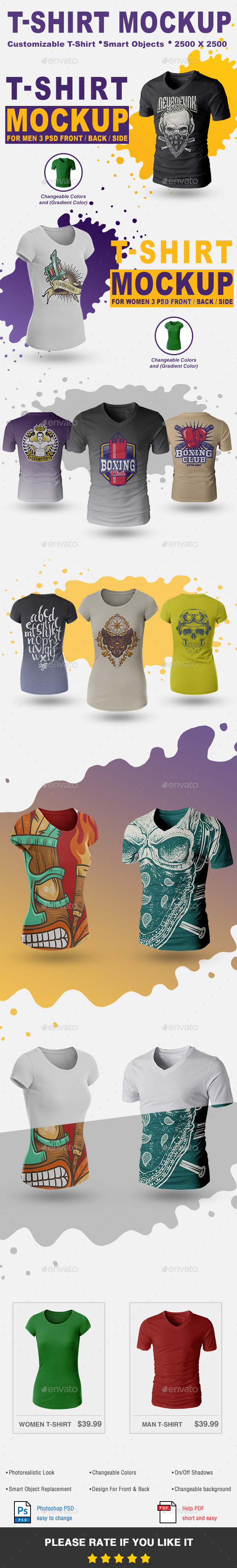 GraphicRiver T-Shirt Mock-Up Vol.2 21141673 GraphicRiver T-Shirt Mock-Up Vol.2 21141673