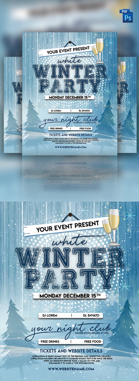 GraphicRiver Winter Festival Flyer 21142181 GraphicRiver Winter Festival Flyer 21142181