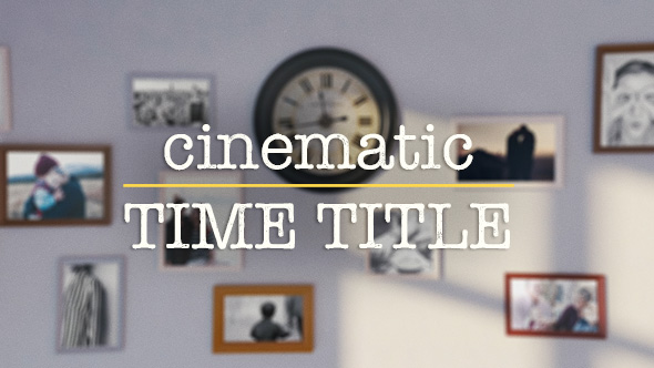 Cinematic Time Title - VideoHive 21142515
