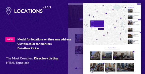 Directory Listing Template - ThemeForest 18536570