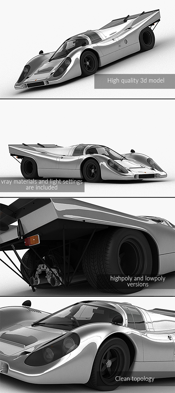 3DOcean Porsche 917 K 1969 21142858 3DOcean Porsche 917 K 1969 21142858