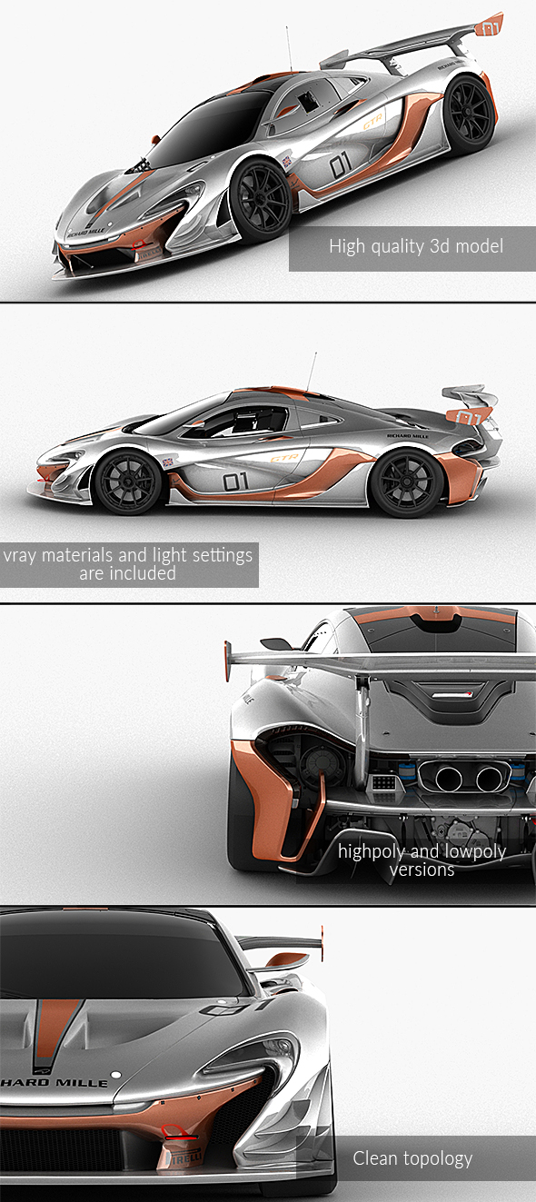 3DOcean McLaren P1 GTR 21142869 3DOcean McLaren P1 GTR 21142869