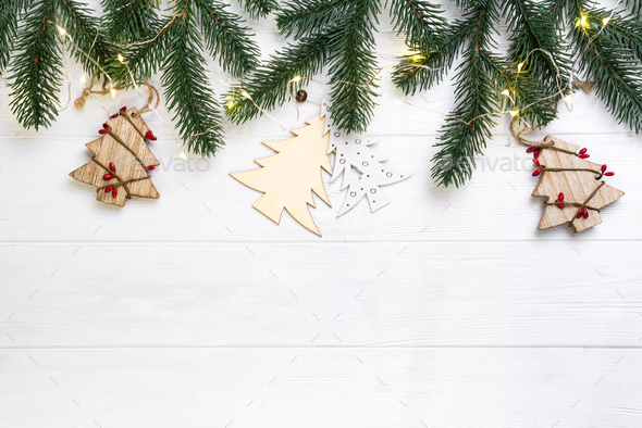 Christmas composition. - Stock Photo - Images