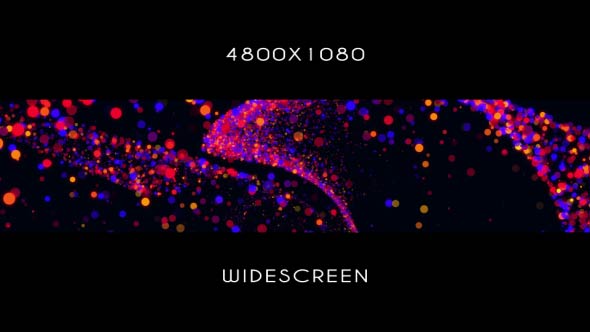 Disco Particles Widescreen