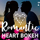 Romantic Heart Bokeh Photo Overlays