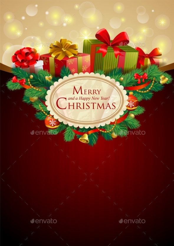 GraphicRiver Christmas Festive Background 21144008 GraphicRiver Christmas Festive Background 21144008