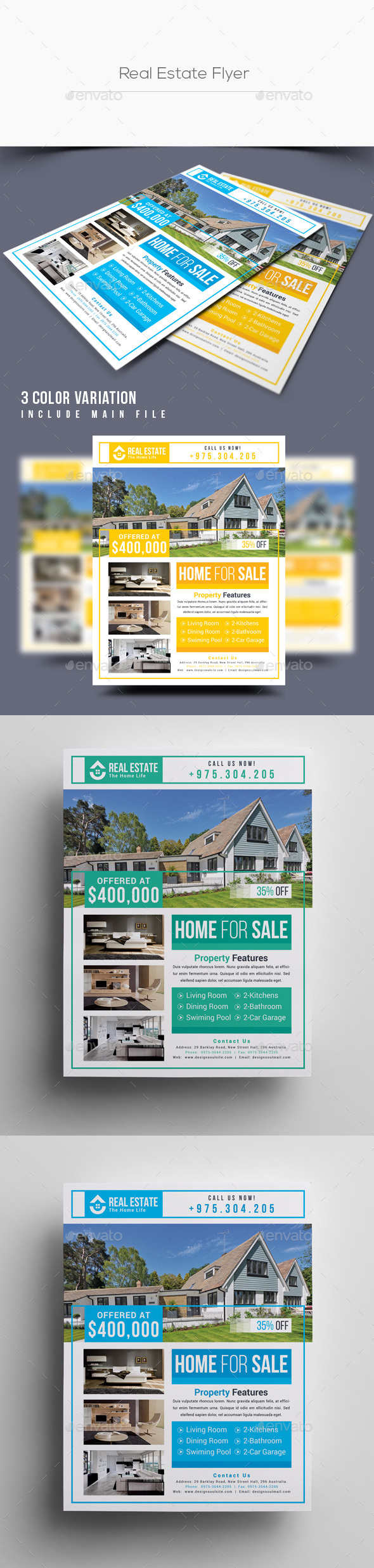 Real Estate Flyer - Commerce Flyers