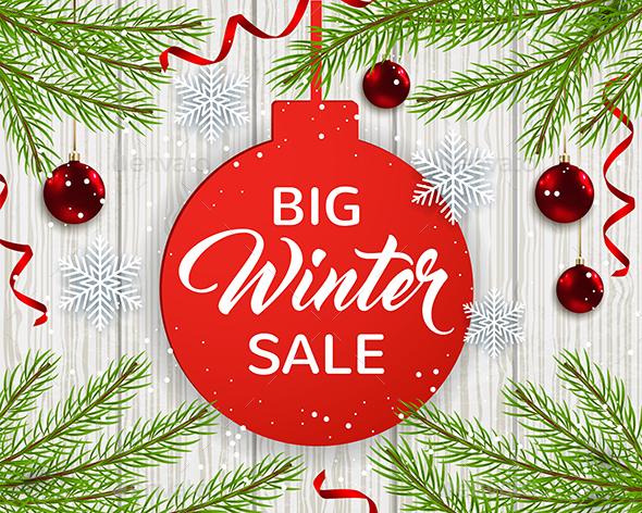 Design for Seasonal Winter Christmas Sale - Christmas Seasons/Holidays