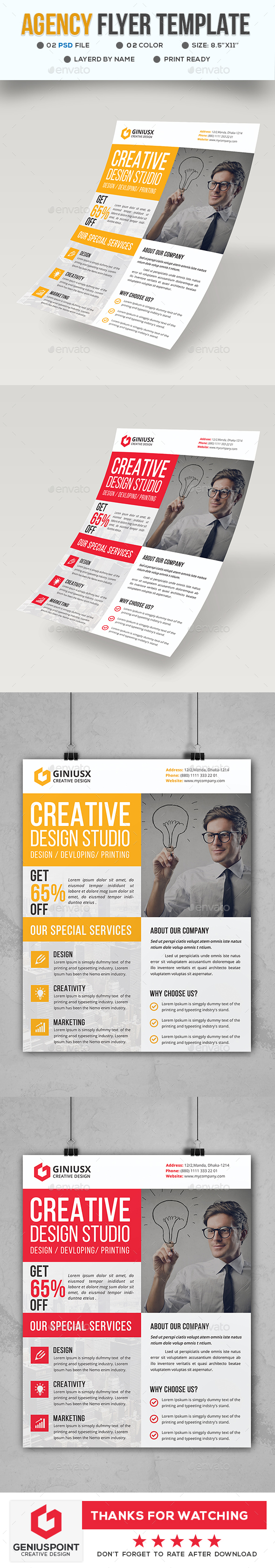 GraphicRiver Agency Business Flyer 21144752 GraphicRiver Agency Business Flyer 21144752