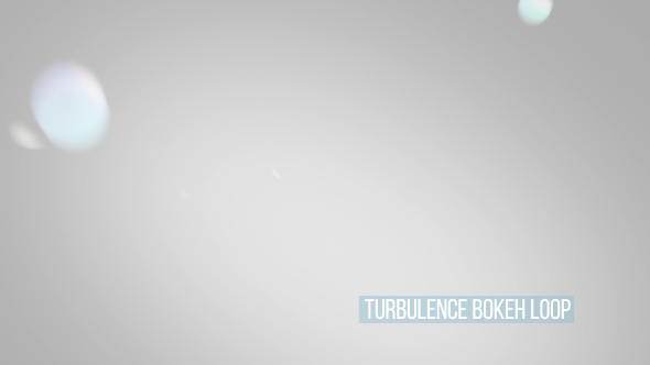 Turbulence Bokeh Loop Overlay And Background V3
