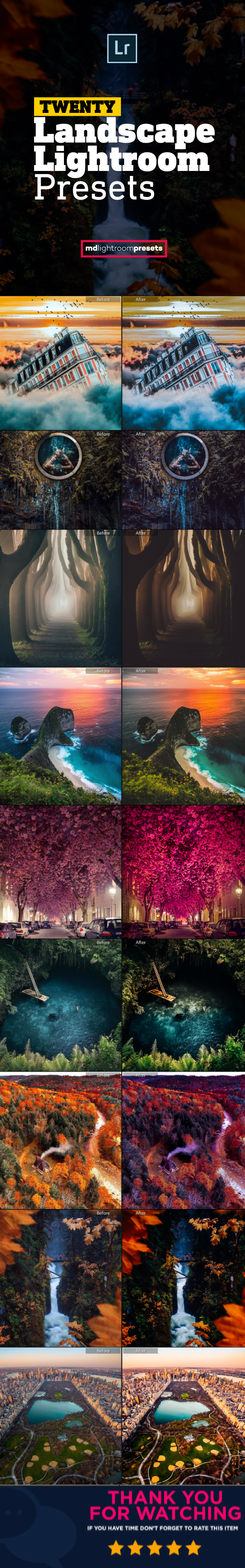GraphicRiver 20 Pro Landscape Outdoor Photography Lightroom Presets 21145082 GraphicRiver 20 Pro Landscape Outdoor Photography Lightroom Presets 21145082