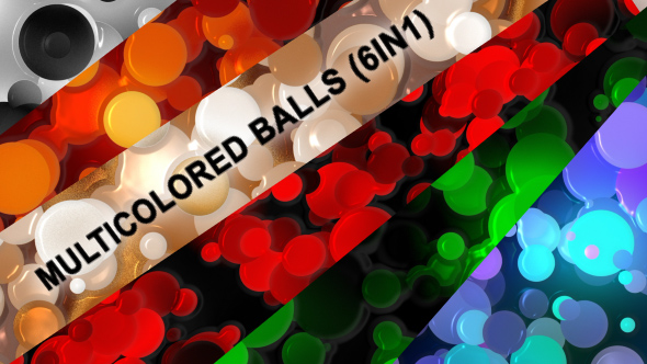 Multicolored Balls (6in1)