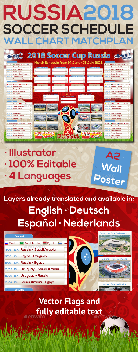 GraphicRiver Matchplan 2018 Russia Soccer Poster 21138250 GraphicRiver Matchplan 2018 Russia Soccer Poster 21138250