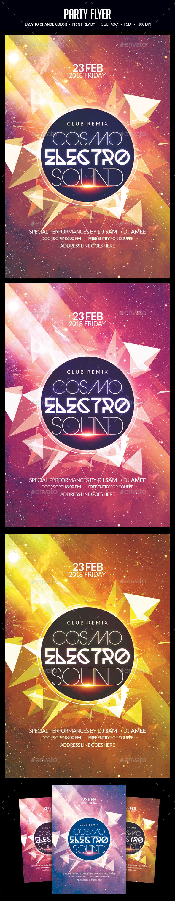 Party Flyer - Clubs & Parties Events