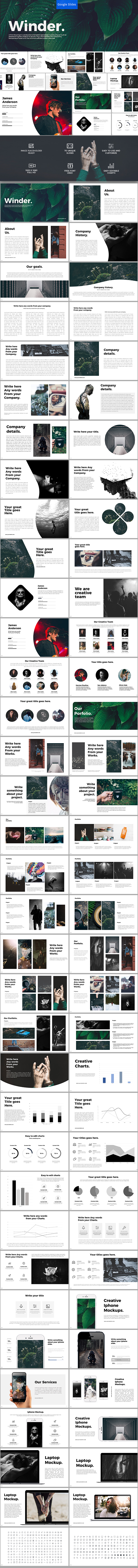 Winder Google Slides - Google Slides Presentation Templates