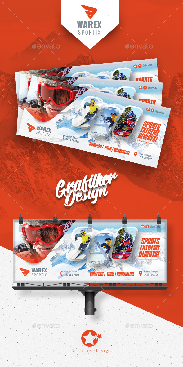 GraphicRiver Winter Adventure Billboard Templates 21148354 GraphicRiver Winter Adventure Billboard Templates 21148354