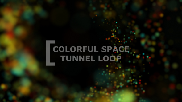 Colorful Space Tunnel Loop V2