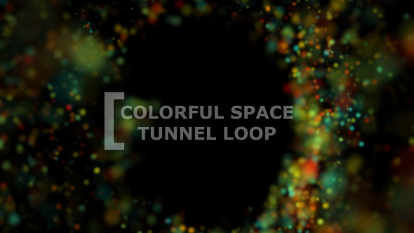 Colorful Space Tunnel Loop V3