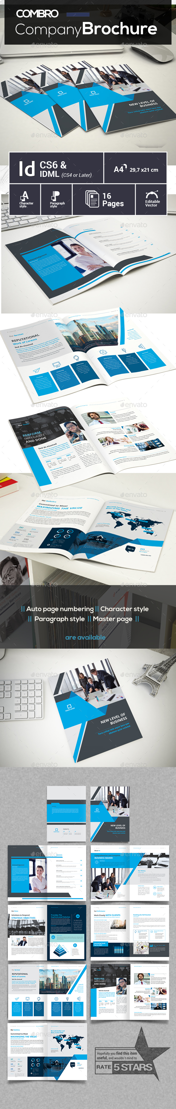 Company Brochure - Brochures Print Templates