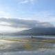 View Sunset Over Batur Lake Near Batur Volcano Kintamani Area Bali Indonesia - VideoHive Item for Sale