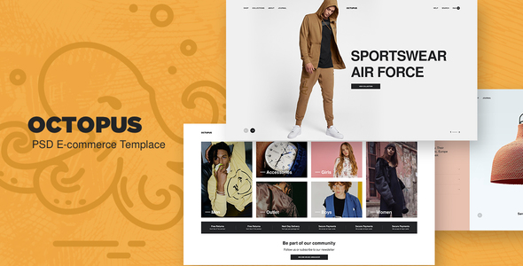 Octopus - eCommerce - ThemeForest 21150944