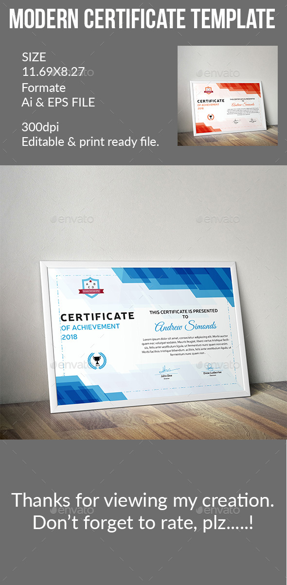 GraphicRiver Certificate 21151117