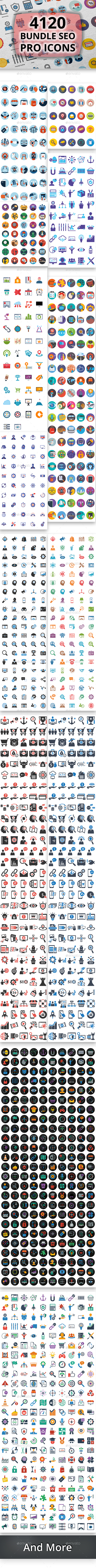 4120 Bundle Seo Pro Icons