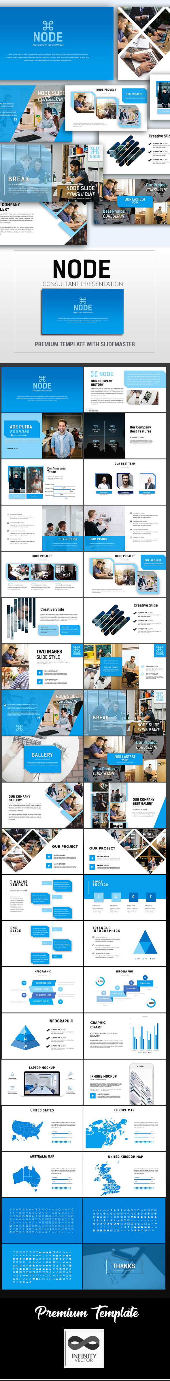 Node Consultant Presentation Google Slide - Google Slides Presentation Templates