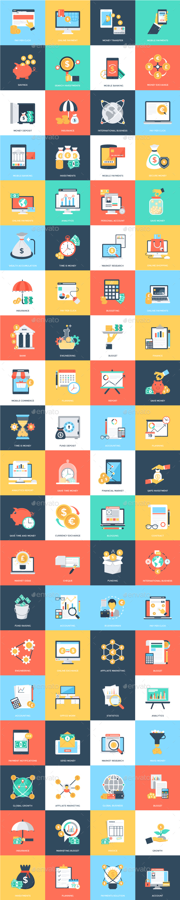 GraphicRiver 80 Finance Vector Icons 21152597 GraphicRiver 80 Finance Vector Icons 21152597