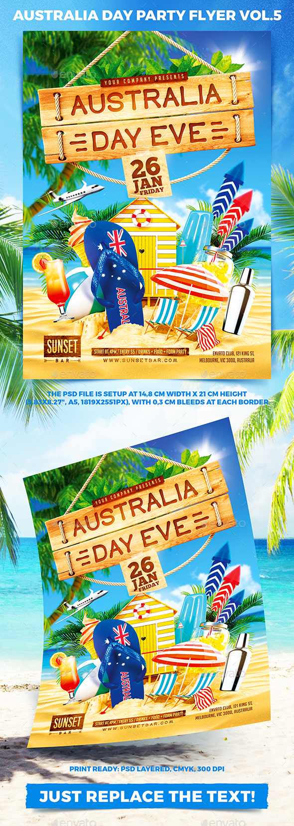 GraphicRiver Australia Day Party Flyer vol.5 21152778 GraphicRiver Australia Day Party Flyer vol.5 21152778