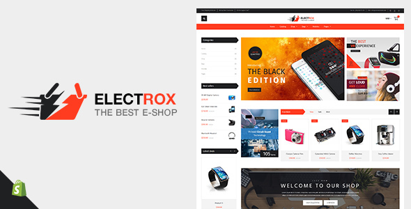 Electrox - Shopify Electronics and Responsive Digital Theme