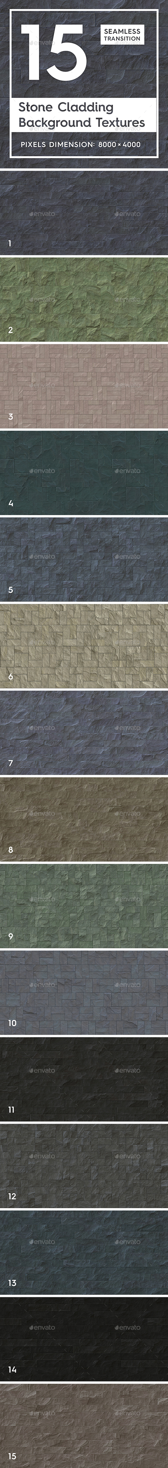 15 Stone Cladding Textures - Stone Textures